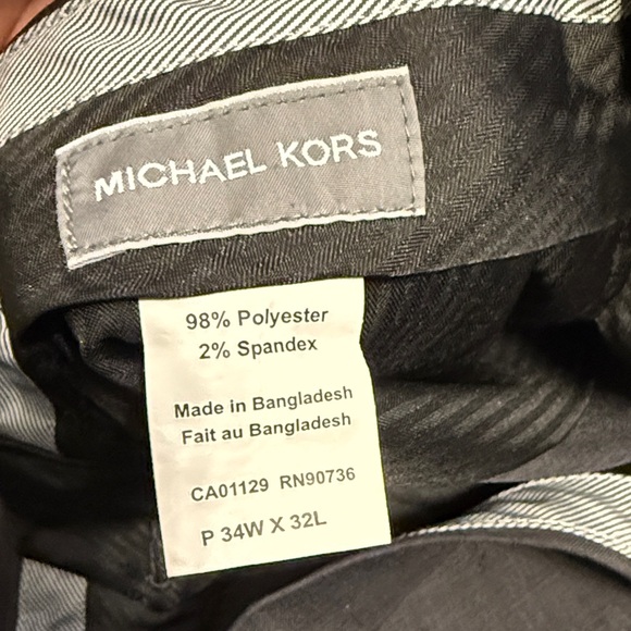 Michael kors Gray Dress Pants sz 34x32 - Picture 2 of 4